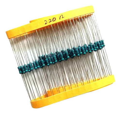 El Resistor Metálica De 0.25w ± 1% La Estabilidad De