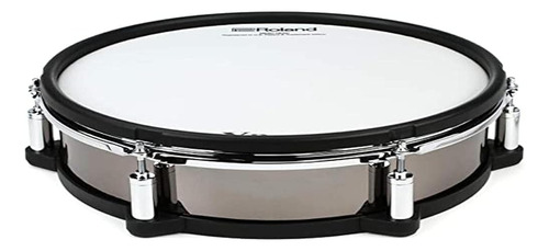 Roland Pd-128 Pad Electrónico V-drum, 12 Pulgadas, Negro-cro