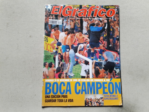 El Grafico Nº 4130 Año 1998 Boca Campeon Con Fasciculo