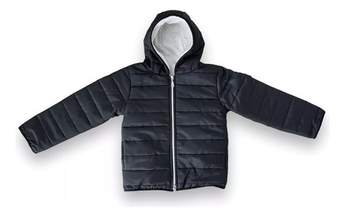 Campera Super Abrigada Con Piel Corderito Interno Niño Niña