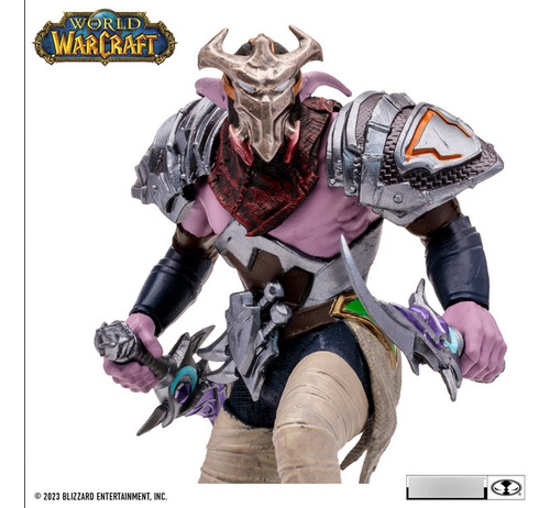 Muñeco Accion Mcfarlane 16cm World Of Warcraft Elfo B 166700