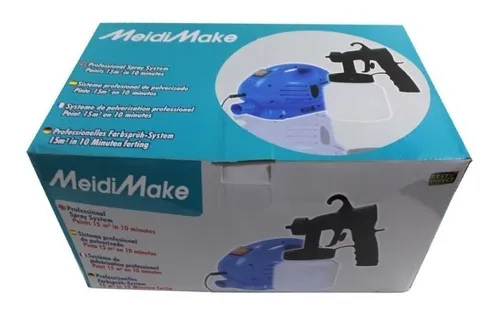 Pistola De Pintura Compresor Meidi Make