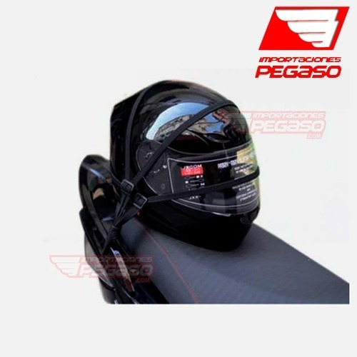 Imagen 3 de 3 de Liga Elástica Malla De Amarre Para Equipajes De Motocicleta
