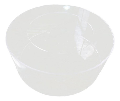 Suporte De Exibição De Cilindro Redondo Transparente 25 Cm