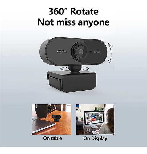 Webcam Usb Full Hd 1080p Built-in