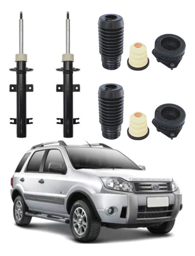 Par Amortecedor Dianteiro Ecosport 2003 2004 Monroe + Kit