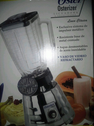 Licuadora Oster Osterizer Clasica De 3 Velocidades Acero