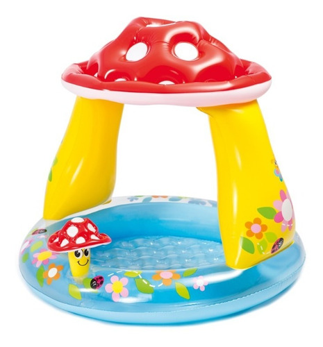 Pileta Inflable Infantil Intex Unicornio Baby  127x102x69 Cm