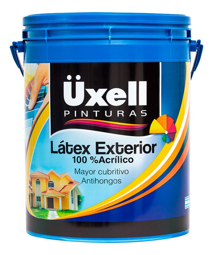 Latex Exterior 100% Acrilico Uxell Colores X 10 Lts Acabado - Color Ocre