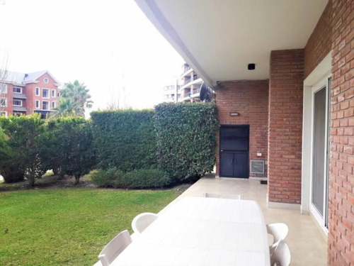 Venta Departamento Pb Con Jardin 3 Ambientes Con Dependencia En Miradores De La Bahia Nordelta