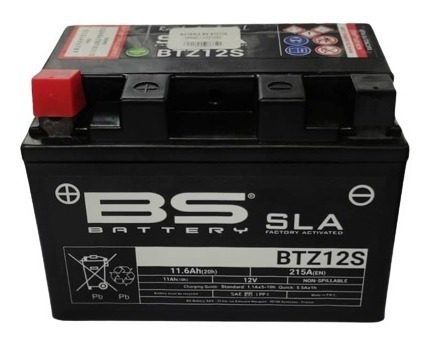 Batería Bs Btz12s Xp560/xtz1200