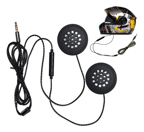 Auriculares Referee Helmet Interphone De 3,5 Mm