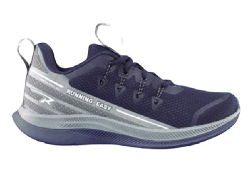 Tenis Rekoba Running Easy Marinho/cinza Ref 02kr075.346