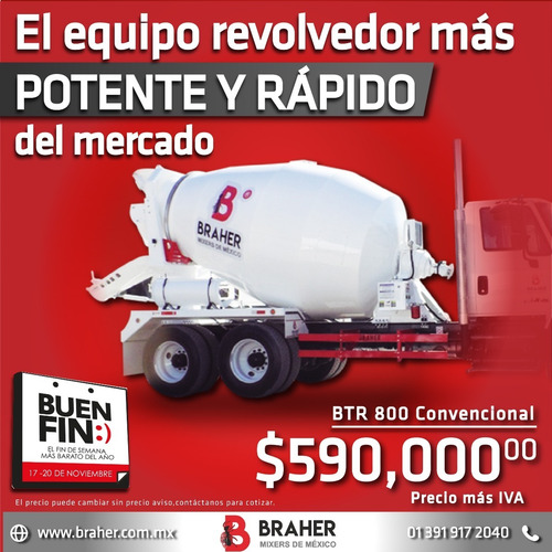 Imagen 1 de 9 de Equipo Revolvedor 2021 8m3, C/garantía Trompo Hormigonera