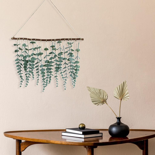 15 Piezas De Vides De Eucalipto Artificial, Planta Colgante