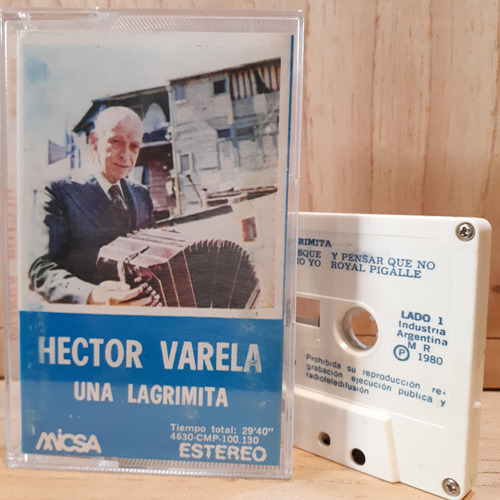 Hector Varela - Una Lagrimita Cassette (Usado)