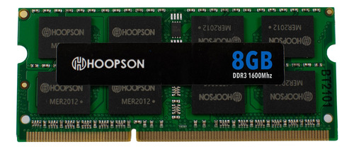Memória Ram Ddr3 8gb 1600mhz Para Notebook 1x8gb