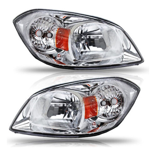 Headlight Assembly Set For 2005-2010 Chevy Cobalt 07-10  Aab
