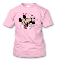 Comprar Playera San Valentin Mickey Mouse Parejas Novios Amor Regalo