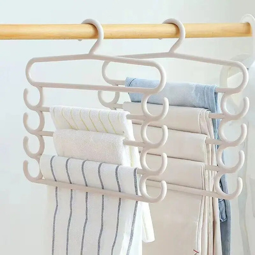Colgador De Pantalones De Varias Capas, 3 Unidades, Que Ahor