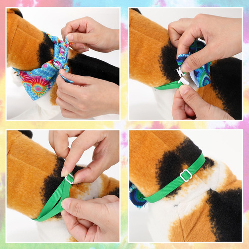 Hosuly Juego De 50 Collares De Bandana Para Perros Coloridos