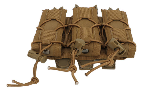 - Funda Triple For Revistas, Exterior Molle Mag, 9 Mm, Parte
