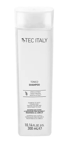 Shampoo Tonico Anti Caída Tec Italy 300 Ml