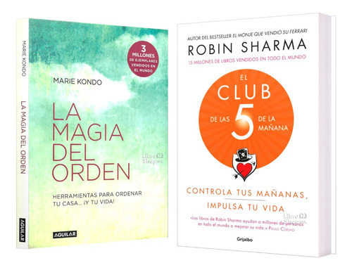 La Magia Del Orden Marie Kondo + El Club De 5 De La Mañana