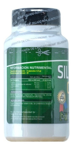 Imagen 2 de 3 de Silymarin Complex (90 Caps) Prowinner