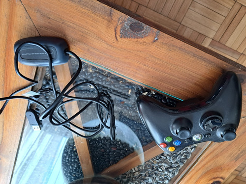 Imagen 5 de 7 de Joystick Inalámbrico Microsoft Xbox 360 Black + Receptor