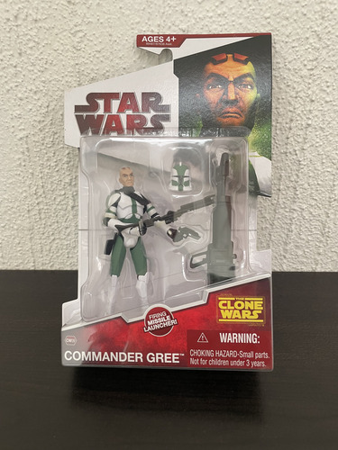 Commander Gree The Clone Wars Cw # 09 3.75 Star Wars (Usado)