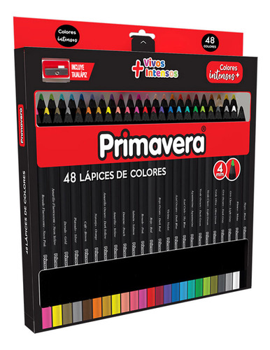 Colores Black Primavera X 48