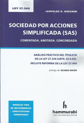 Sociedad Por Acciones Simplificada Burghini 