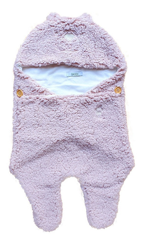 Porta Enfant Manta Teddy Corderito Abrigo Bebe Marca Skidi