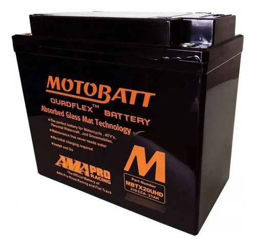 Bateria Harley Davidson Motobatt Mbtx20u-hd  21ah.