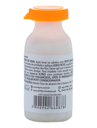K.pro Soro Petit - Caixa Com 6 Ampolas 10ml