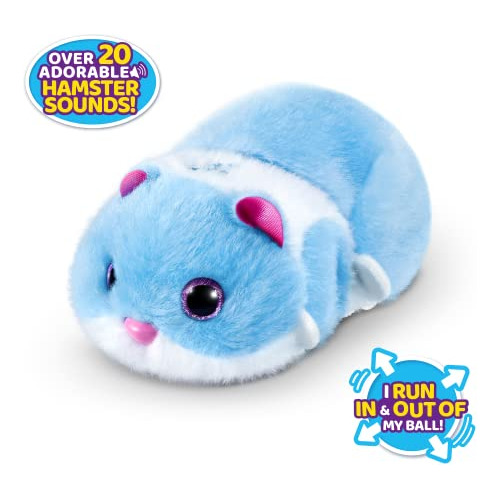 Pets Alive Hamstermania (azul) De Zuru Hamster, Mascota Elec