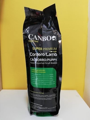 Canbo Super Premium Cachorro Razas Pequeñas 1 Kg