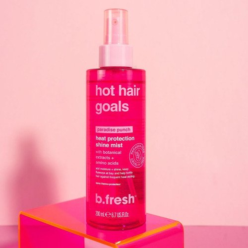 Shine Mist B.tan B.fresh Hot Hair Goals Con Protección Contr