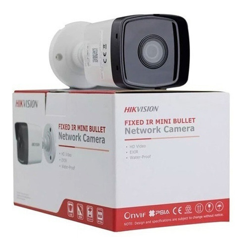 Camara Poe Seguridad Hikvision 4mpx Bullet Lente 2,8mm