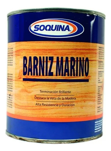 Barniz Marino 1/4 Gl Soquina Colores