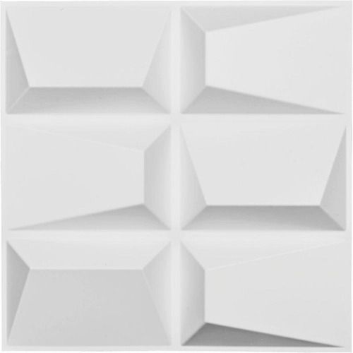 Imagen 2 de 8 de Panel Decorativo 3d Para Pared Kipro 10 Pzas + Pegamento