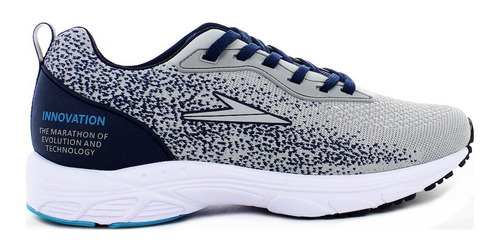 Whats Up Tenis Correr Gris Para Hombre