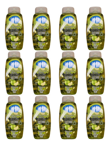 Kit 12 Jabon Liquido Para Manos Manzana Force 250 Ml C/u