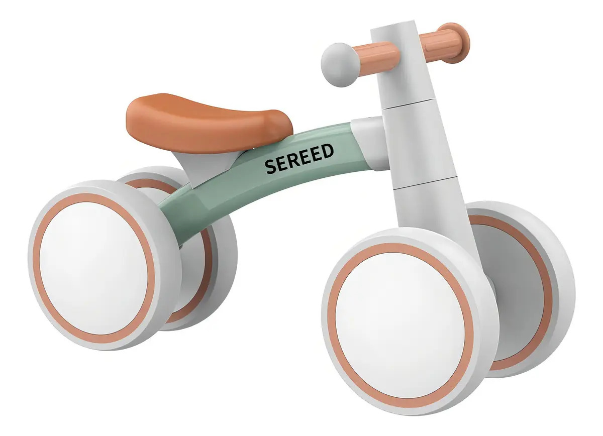 Bicicleta De Equilibrio Sereed Verde Para Bebés 1-2 Años