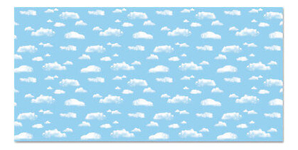 Fadeless Designs Bulletin Board Paper Clouds 48  X 50 Ft Vvc