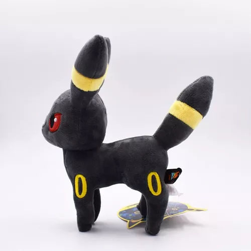 Umbreon Shiny Eevee Evolução Bicho Pelúcia Pokémon 20cm