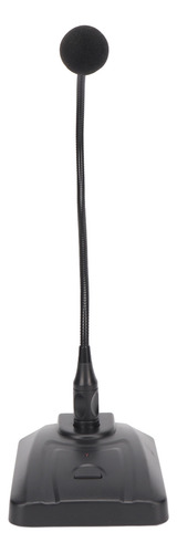 Condensador De Microfone Gooseneck, Mesa Flexível Com Fio De