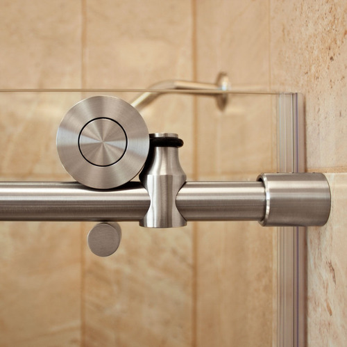 Imagen 2 de 8 de Cancel De Baño Cozumel Diseño Moderno Y Elegante Para Vidrio