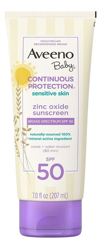 Aveeno Baby Protector Solar Loción Amplio Espectro Spf 50